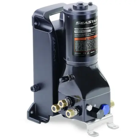 Seastar PA1200-2HP High Pressure Marine Hydraulic Power Assist Steering Unit Seastar PA1200-2HP High Pressure Marine Hydraulic Power Assist Steering Unit
