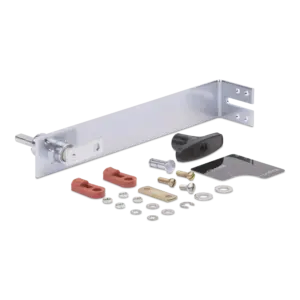 SeaStar 204993 dual-station selector - bracket fittings and hardware arranged together