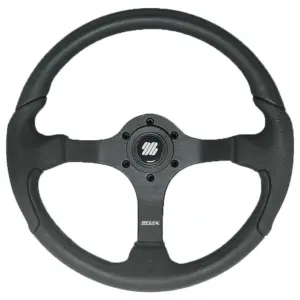 Ultraflex Nisida B/B 350 mm Black Marine Steering Wheel